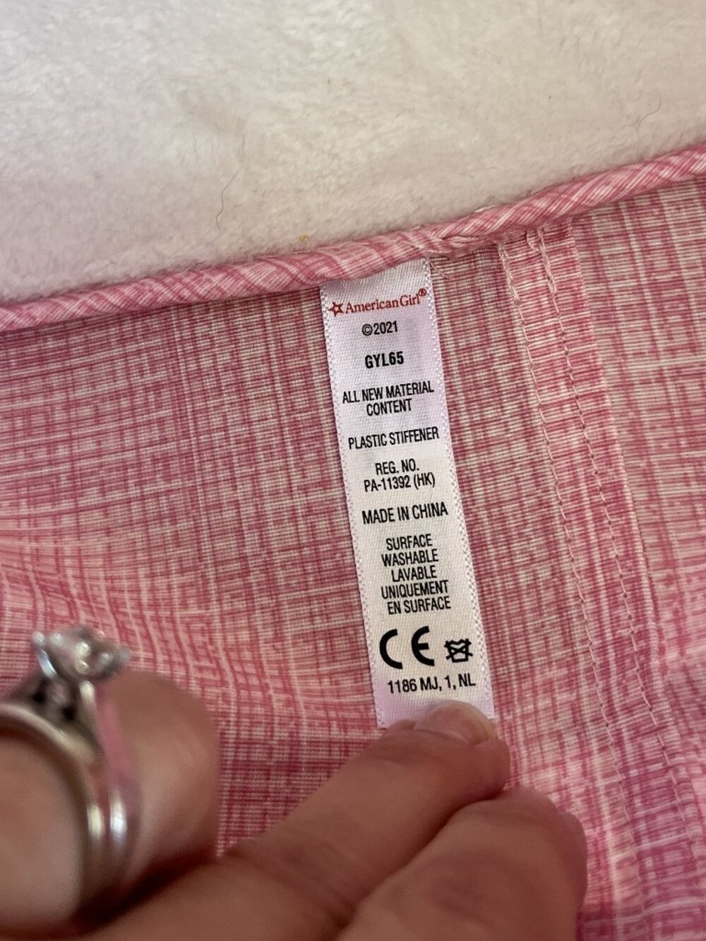 American Girl Bitty Baby Bassinet Stroller - Picture 8 of 9